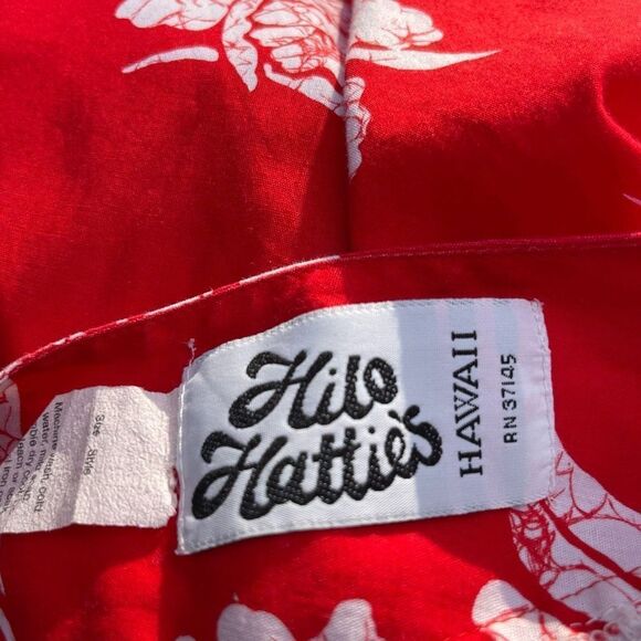 Vintage Hilo Hattie Womens Hawaiian Maxi Dress Mu Mu Loungewear Porch Dress - Picture 11 of 12